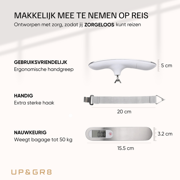 digitale bagage weegschaal